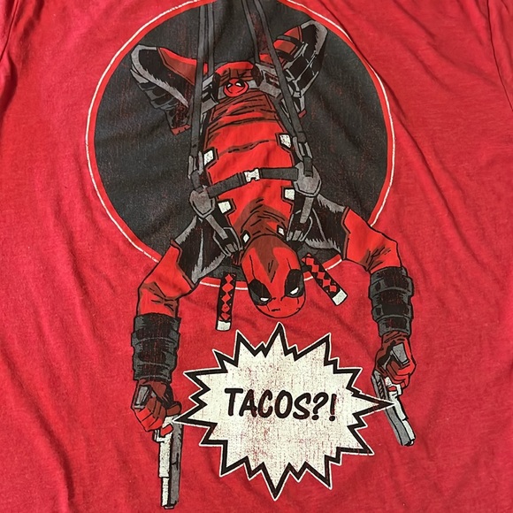 Deadpool Marvel superhero men's t-shirt size medium - Picture 4 of 7